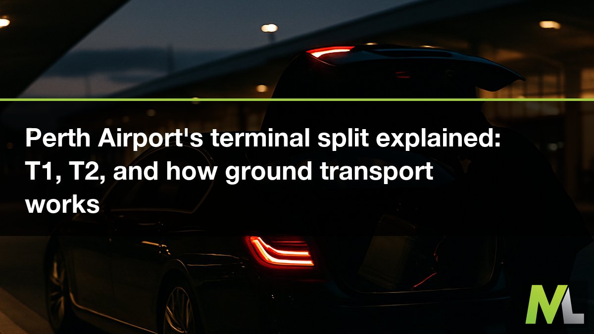Perth Airport’s terminal split explained: T1, T2, and how ground transport works